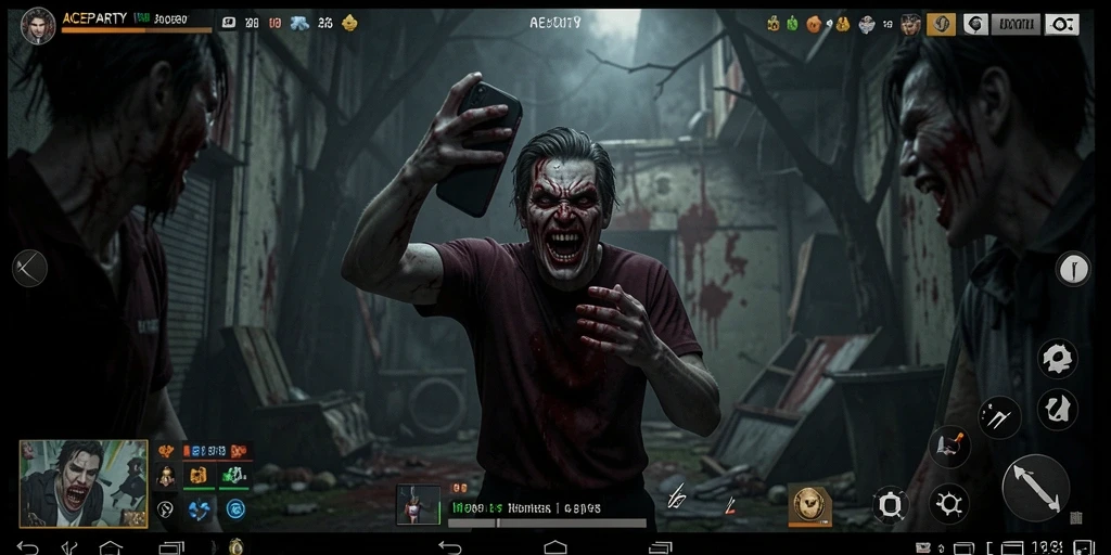 Gameplay menakutkan dari ACEPARTY yang penuh ketegangan.
