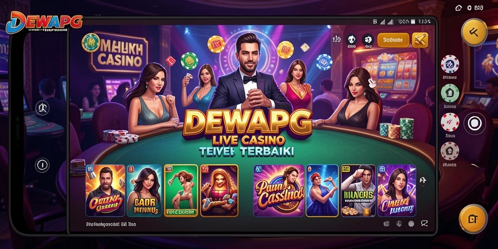 Gameplay menarik DEWAPG dalam suasana Live Casino