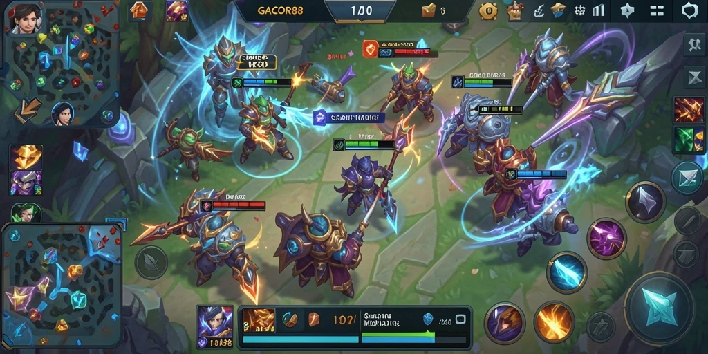 Gameplay seru dengan karakter unik dalam GACOR88.