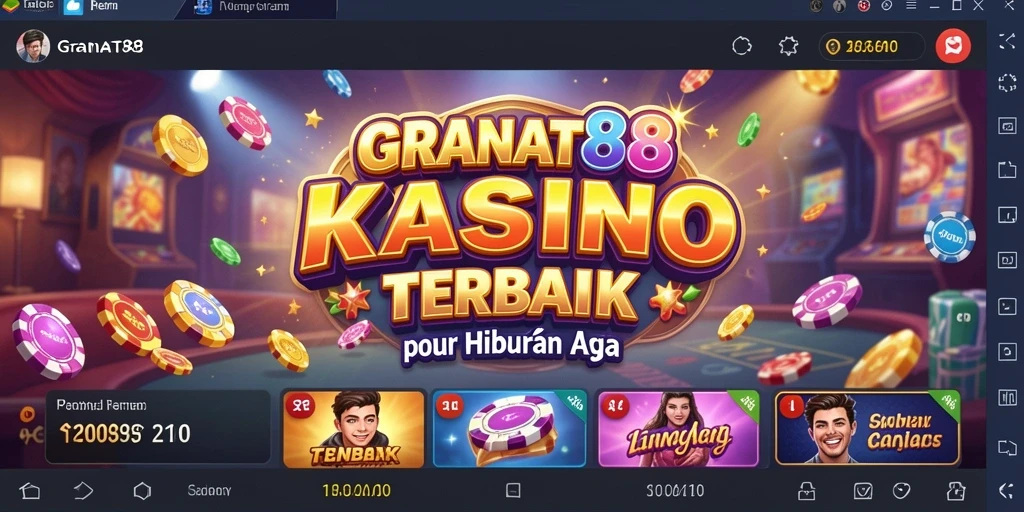 Tampilan utama GRANAT88 dengan gameplay yang mendebarkan dan interaktif.