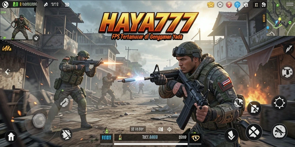 Screenshot gameplay HAYA777 yang menampilkan aksi pertempuran mendebarkan.