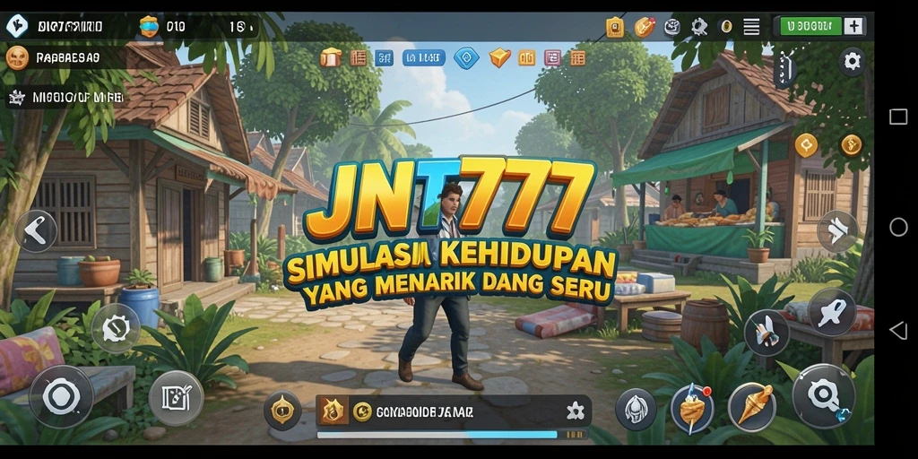 Tampilan menarik dari gameplay JNT777 yang realistis.