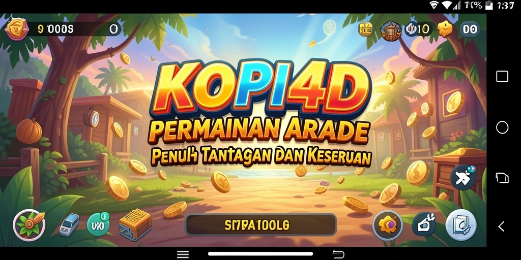 Tampilan gameplay seru dan menarik dari KOPI4D.