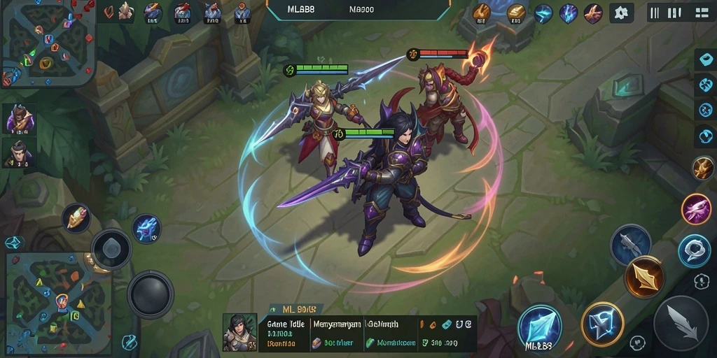Tampilan gameplay MLBB8 yang seru dan menghibur.
