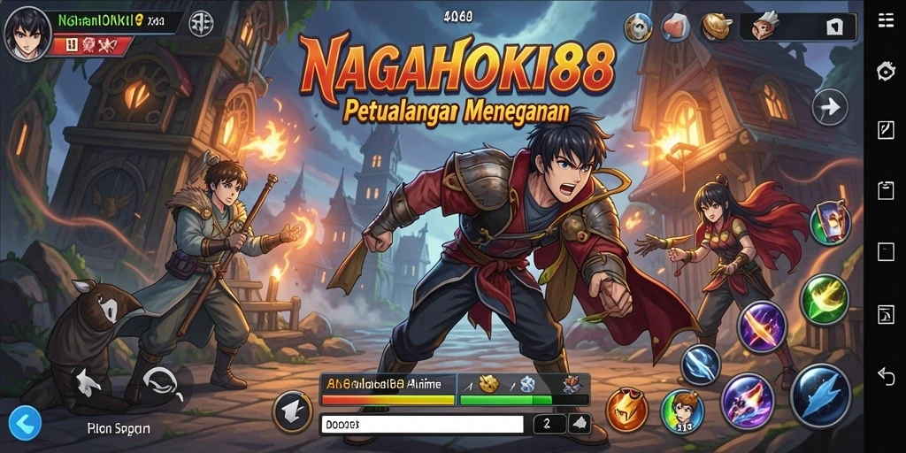 Tangkapan layar dari gameplay NAGAHOKI88 dengan karakter anime yang memikat.