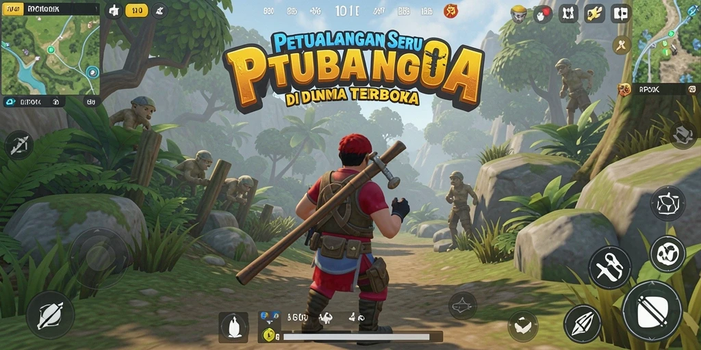 Screenshot RPOK menampilkan aksi seru di dunia terbuka yang menakjubkan.